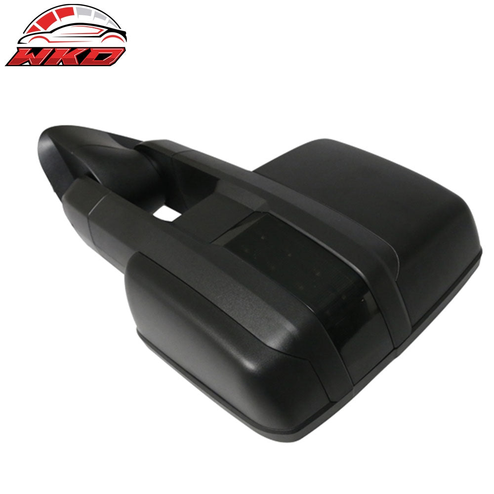 Fits 88-98 C1500 Towing Mirrors Power Turn Signal Arrow Clearance Light Pair