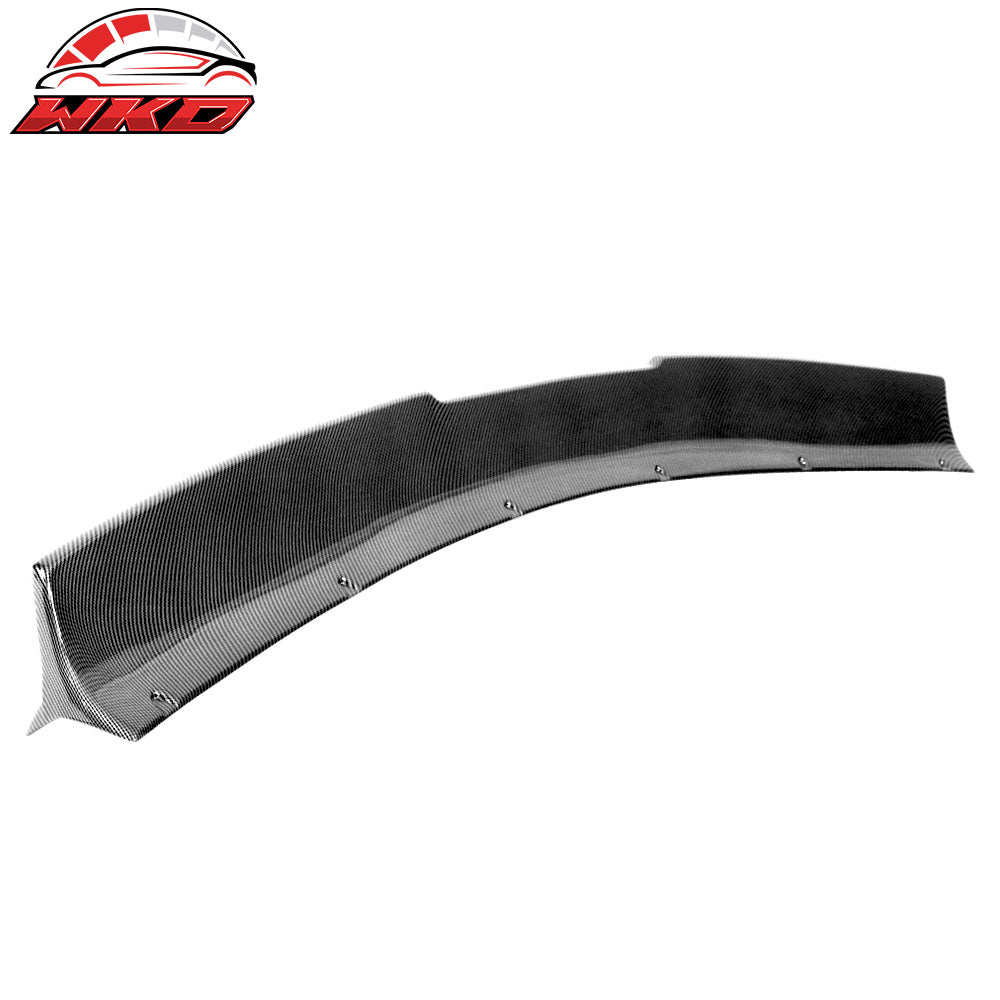 Fits 10-13 Chevrolet Camaro IKON Style Trunk Spoiler - Carbon Fiber Print