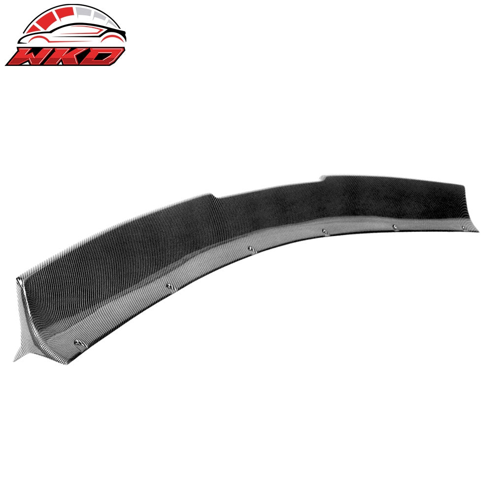Fits 10-13 Chevrolet Camaro IKON Style Trunk Spoiler - Carbon Fiber Print