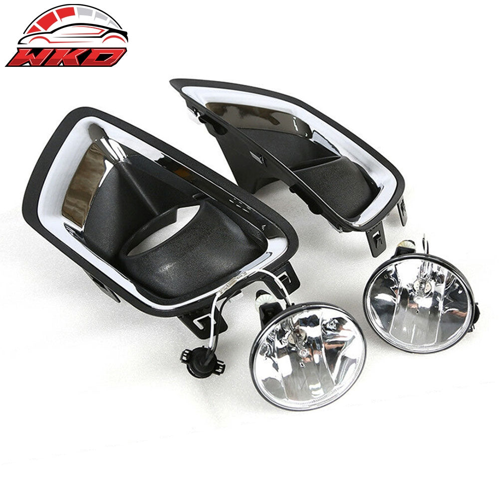 Fits 15-22 Chevy Colorado GMC Canyon Assembly Replacement Fog Lights Lamps 2PC