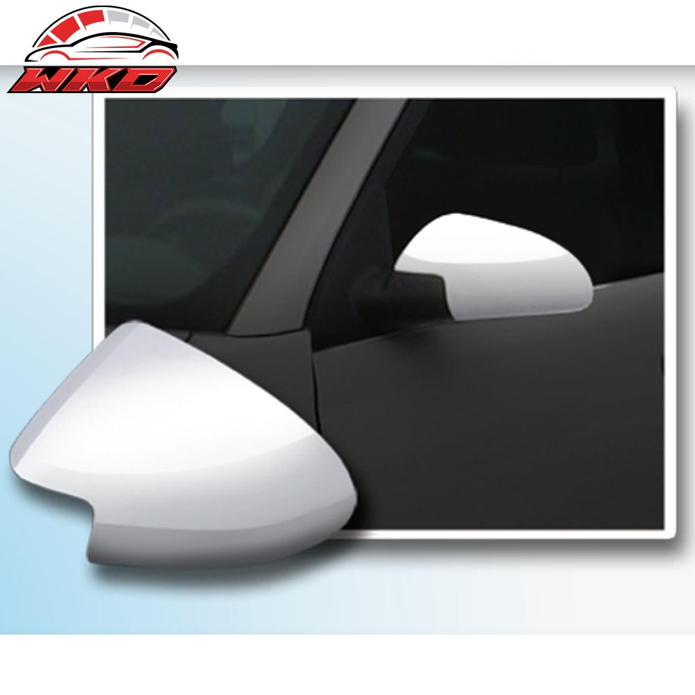 Fits 04-09 Chevy Malibu G6 2PC Side Rearview Mirror Cover Cap Replacement Chrome