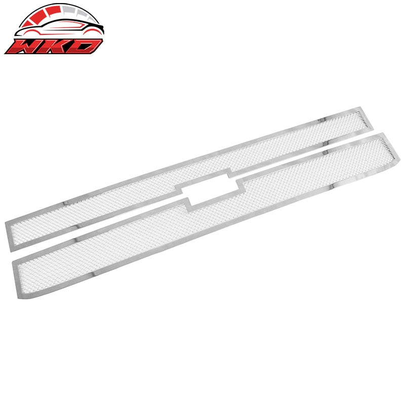 Fits 15-19 Chevy Silverado 2500 HD Mesh Style Front Bumper Upper Grille Insert
