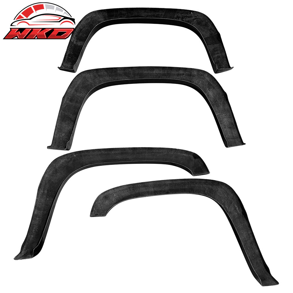 Fits 03-06 Chevrolet Silverado 1500 OE Style Fender Flare Wheel Cover Black 4PCS
