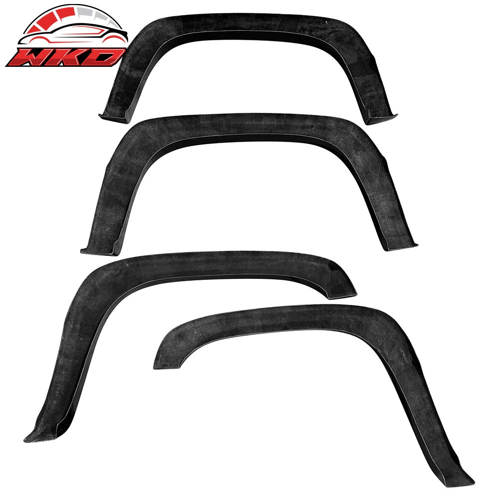 Fits 03-06 Chevrolet Silverado 1500 OE Style Fender Flare Wheel Cover Black 4PCS