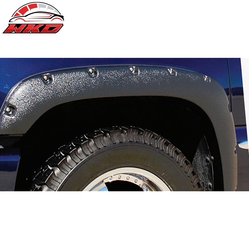 Wholesale 99-06 Silverado/Sierra Bolt Style Textured Fender Flares Wheel Covers ABS