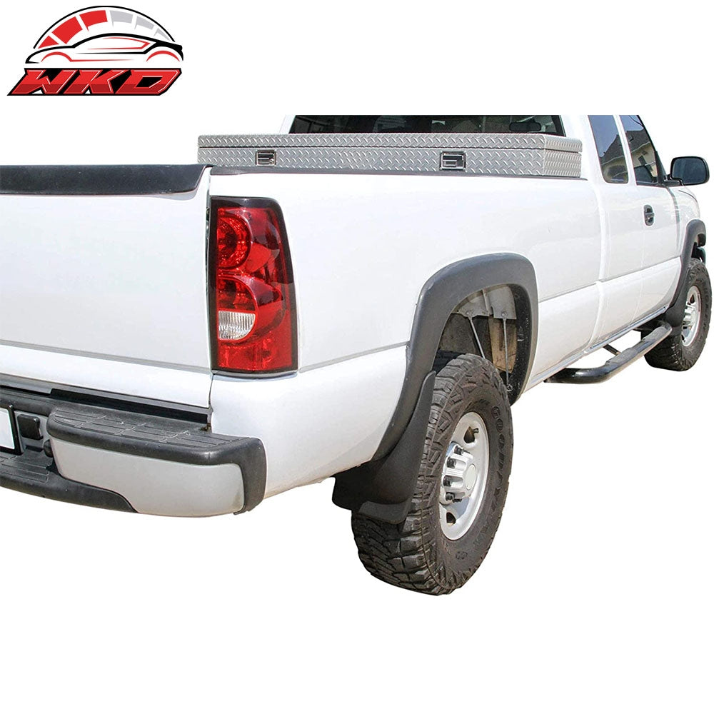 Fits 99-07 Chevy Silverado PP Mud Flaps Splash Guards Front Rear 4pcs