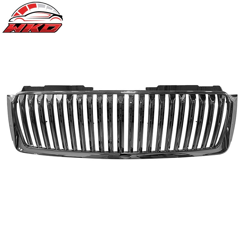 Wholesale 07-08 Chevy Tahoe& Avalanche& Suburban Chrome Bumper Grille- Vertical Style - Wikond Auto