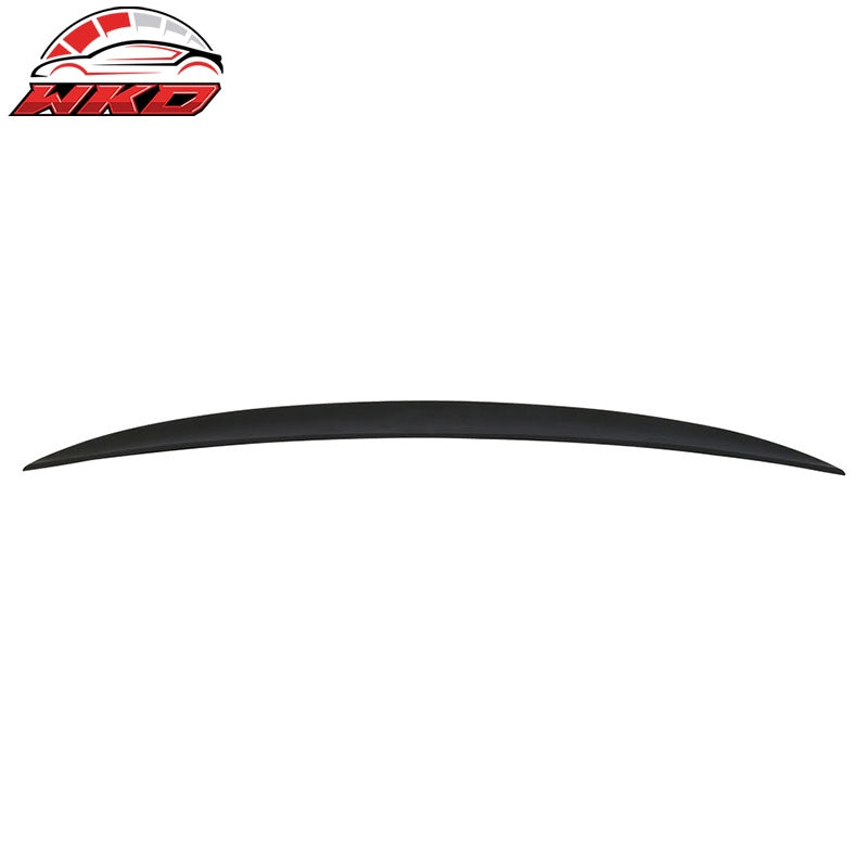 Fits 11-14 Chrysler 200 4Dr Flush Mount OE Style Matte Black Trunk Spoiler