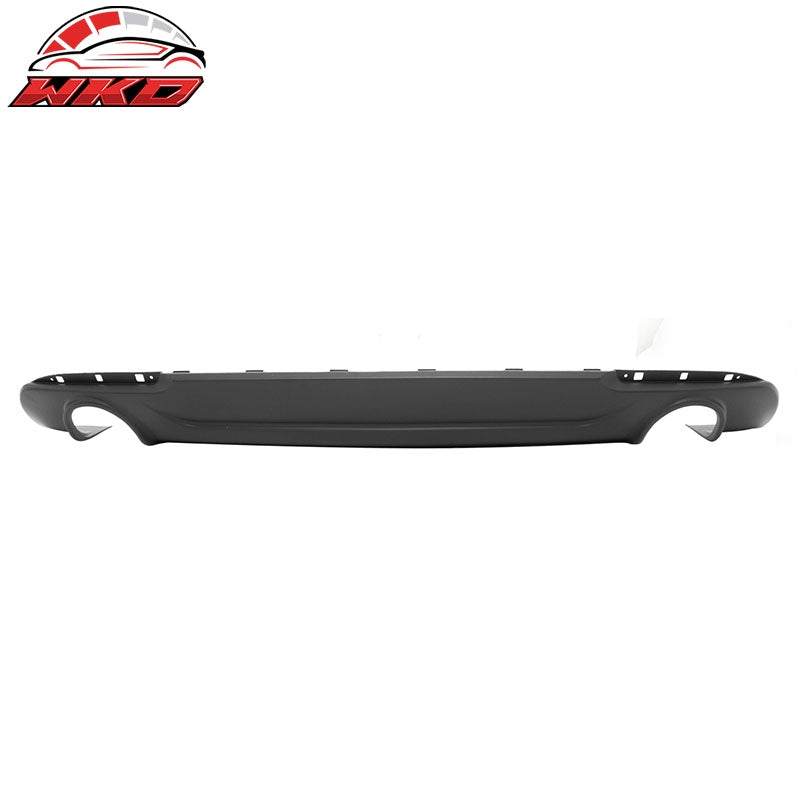 Fits 15-23 Chrysler 300 Base SRT C Style Rear Bumper Lip Diffuser PP Matte Black