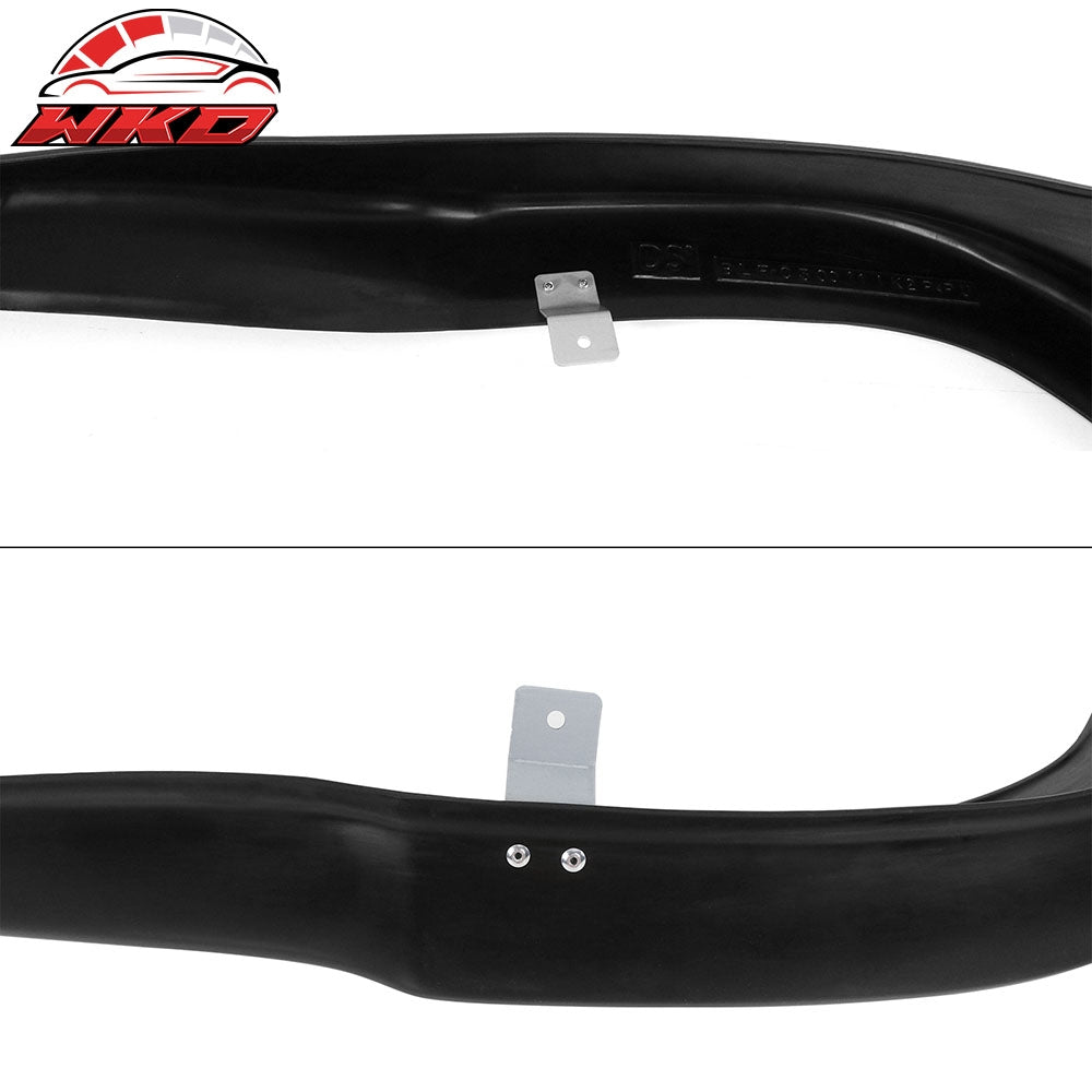 Fits 11-14 Chrysler 300 IKON Style 2PCS Front Bumper Lip Spoiler Splitters PU