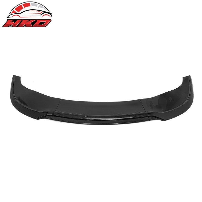 Fits 15-23 Chrysler 300 SRT IKON PP Front Bumper Lip Chin Spoiler Gloss Black
