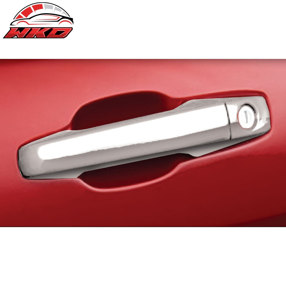 Fits 05-10 Chrysler 300& 07-10 Sebring Door Handle Covers 1 Key Hole Chrome ABS