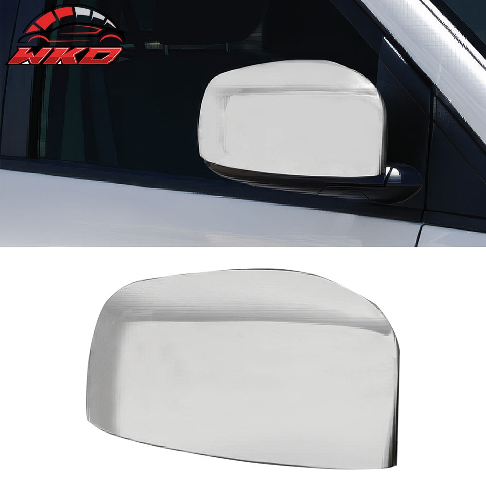 Fits 08-20 Chrysler Town & Country Grand Caravan Side Mirror Covers ABS Chrome