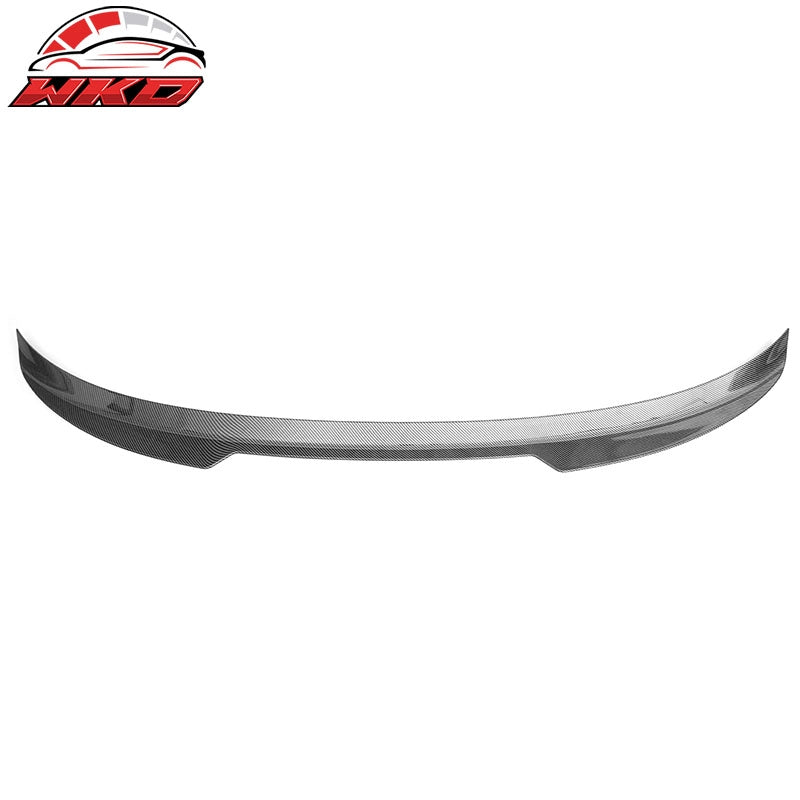 For 22-26 Civic FL Type R Hatchback V Style Trunk Spoiler Carbon Fiber Print ABS