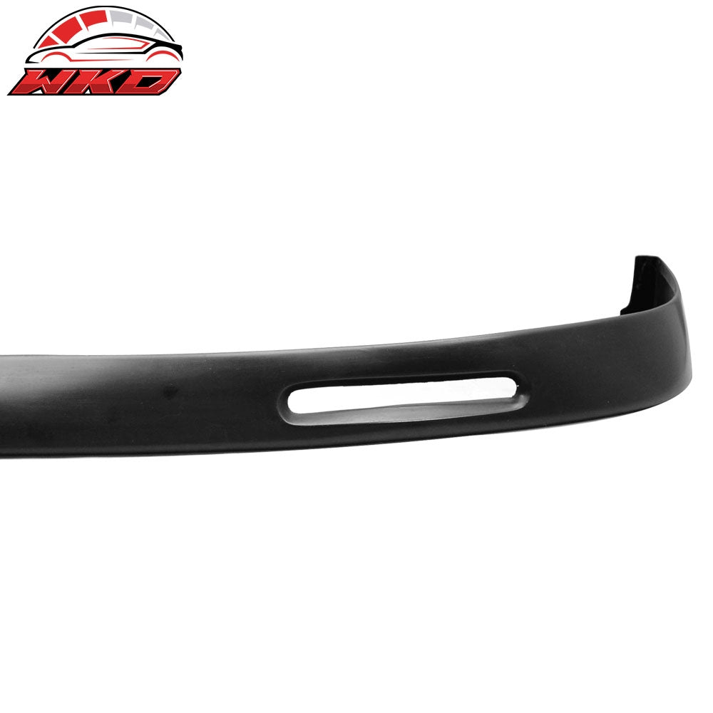 Fits 96-98 Honda Civic EK BYS Style PU Unpainted Front Bumper Lip Chin Spoiler