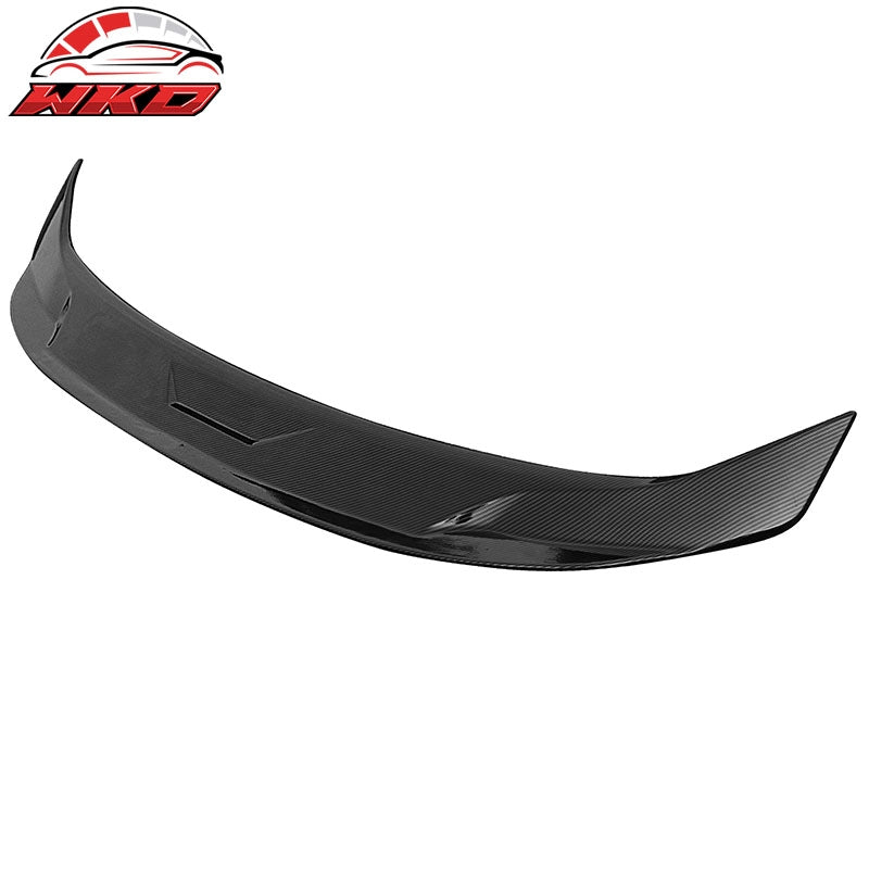 Fits 22-26 Honda Civic Sedan JDM Style Trunk Spoiler Wing Carbon Fiber Print ABS