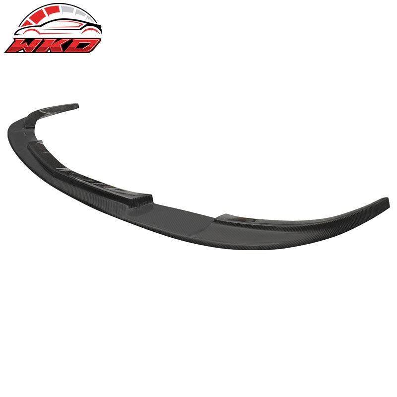 Fits 05-13 Chevrolet Corvette ZR1 Style Front Bumper Lip Kit Matte Carbon Fiber