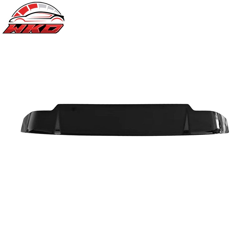 Fits 20-26 Defender 90 110 130 V Style Gloss Black Rear Window Roof Spoiler ABS