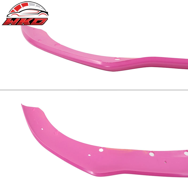 Fits 15-23 Dodge Charger Front Bumper Lip Protector Pink - Only Fits IKON Bumper