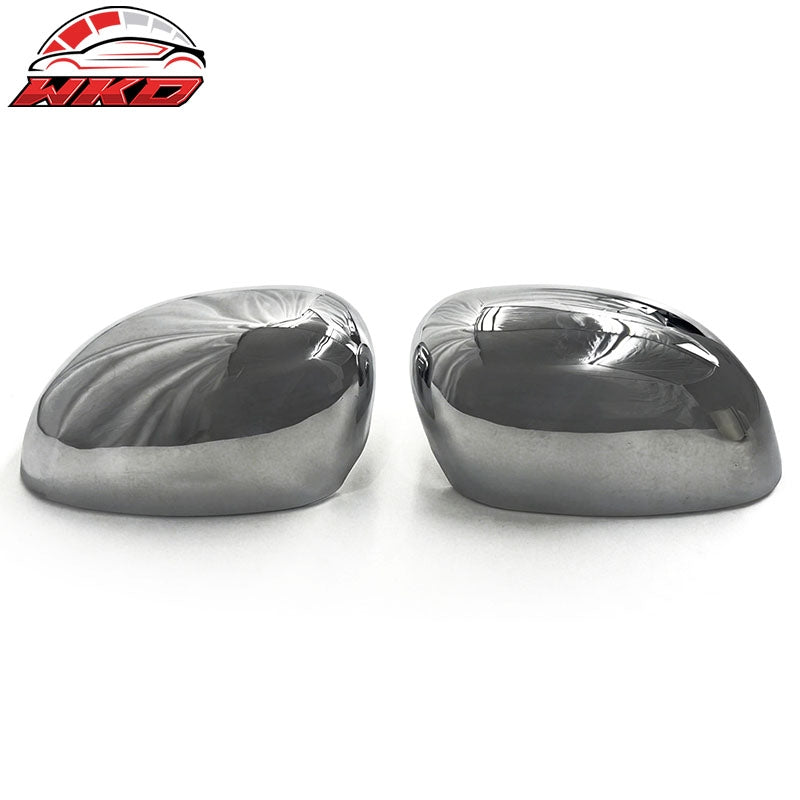 Fits 06-10 Dodge Charger 05-08 Magnum Side Full Mirror Covers Chrome ABS Pair