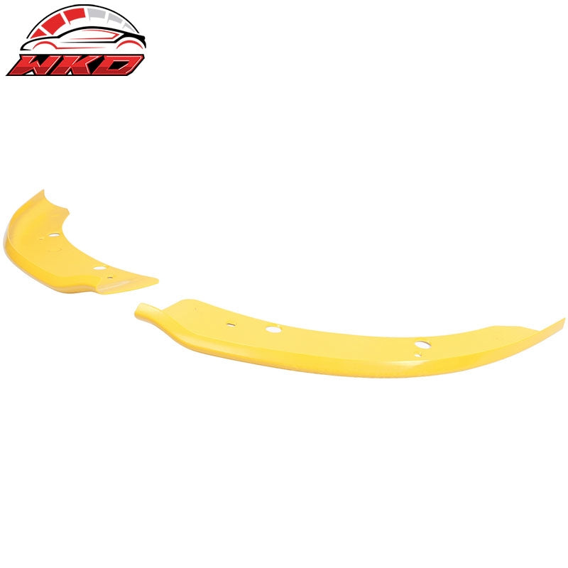 Fits 15-23 Dodge Charger SRT Scat Pack Front Bumper Lip Splitter Protector 2PCS