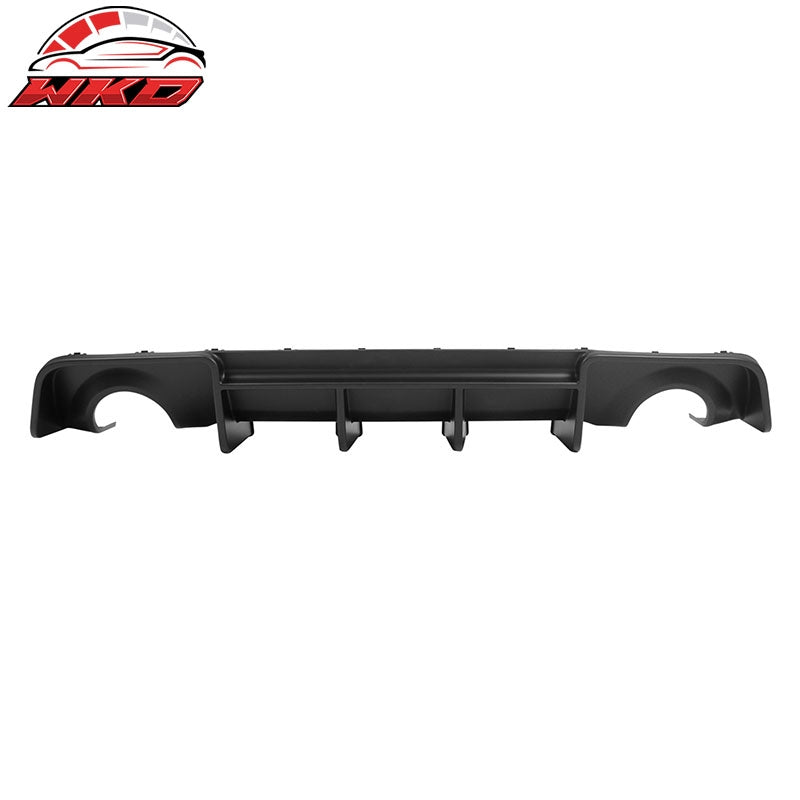 Fits 20-23 Dodge Charger Widebody IKON V4 Style Rear Bumper Diffuser Matte Black