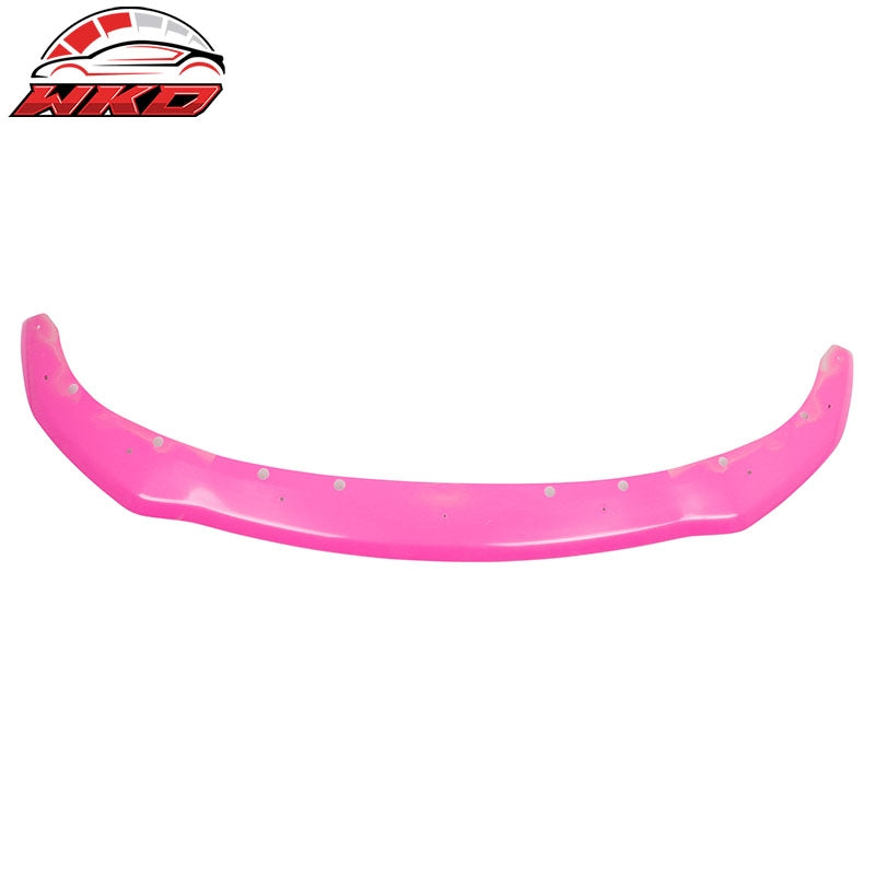 Fits 20-23 Dodge Charger Widebody OE Style Front Bumper Lip Protector Pink ABS