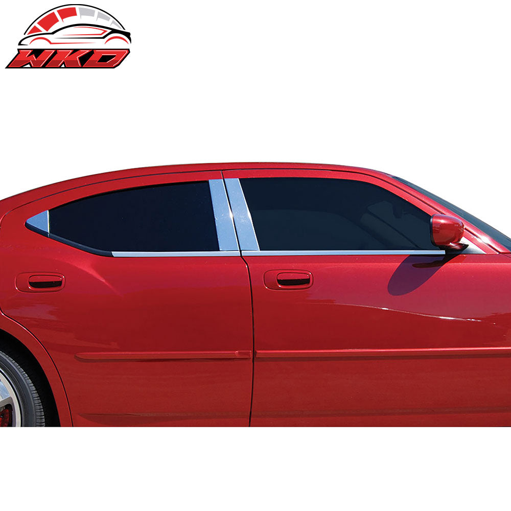 Wholesale 06-10 Dodge Charger 4PCS LH RH Car Outer Window Molding Trim Sill Seal Belt