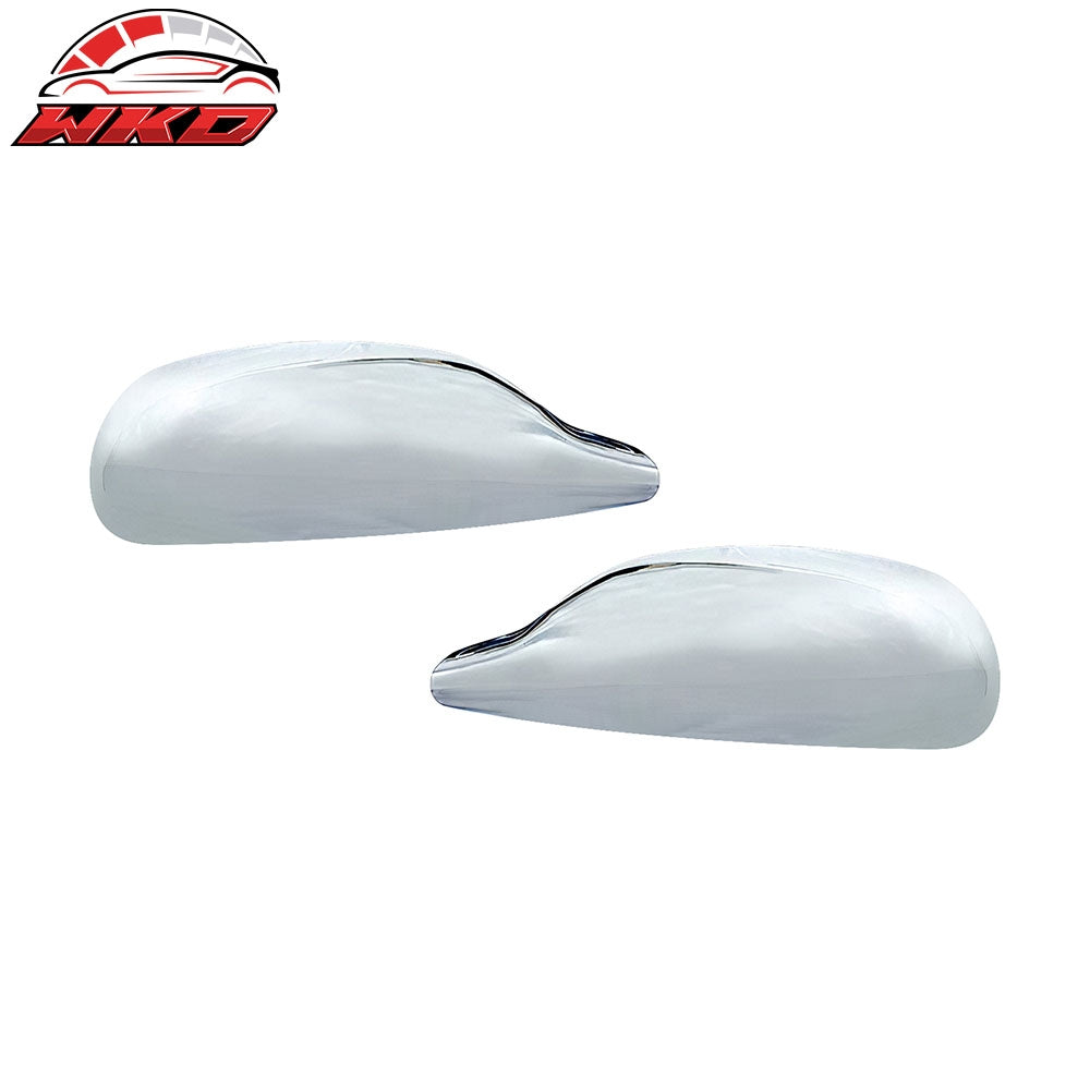 Wholesale 05-11 Dodge Dakota Crew Cab 2PC Rear View Side Mirror Covers Cap ABS Chrome