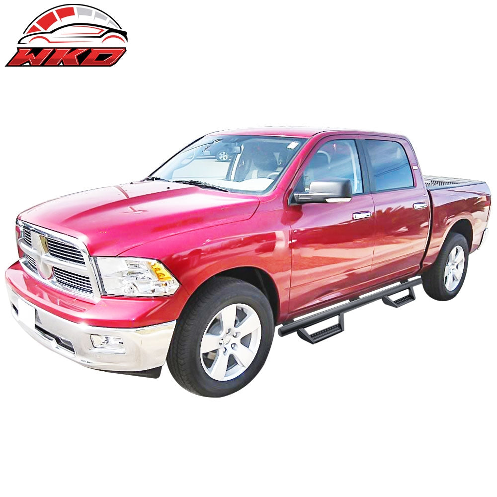 Fits 09-23 Dodge Ram Crew Cab BCK Style Side Step Bars