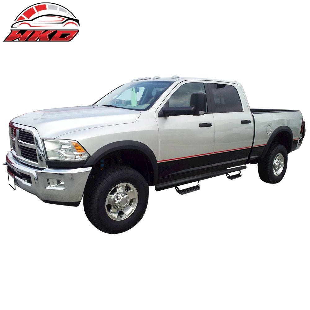Fits 09-23 Dodge Ram Crew Cab BCT Style Side Step Bars