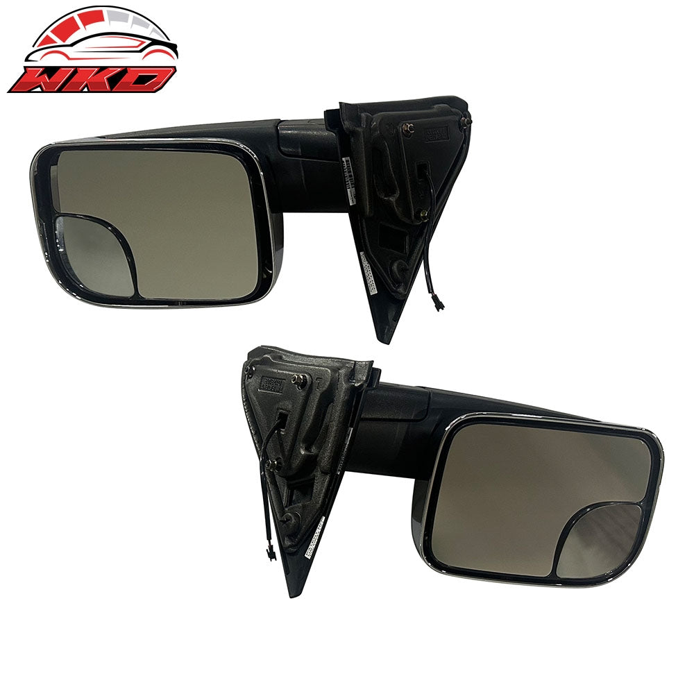 For 02-09 Dodge Ram 1500 2500 3500 Side View Towing Mirror Manual w/ Turn Signal