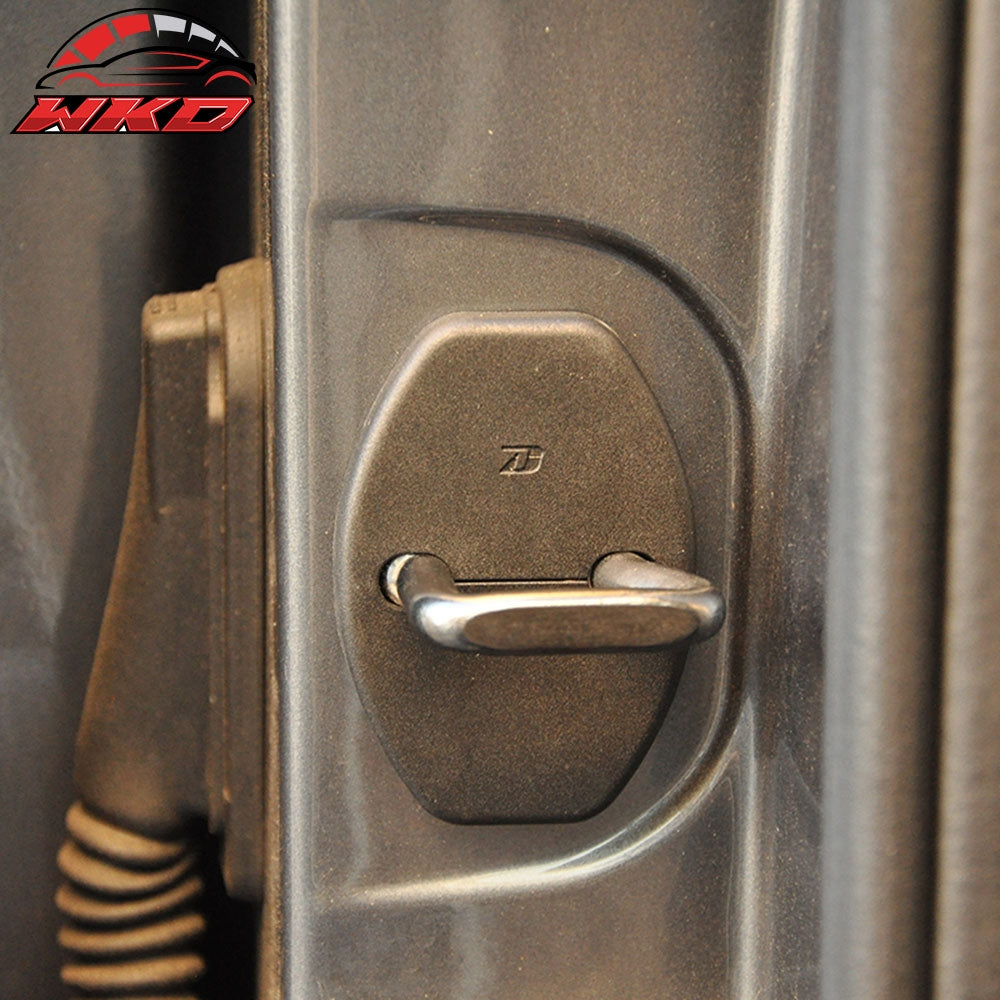 Audi A4 A5 A7 A8 Q3 Q5 Q7 4PC Door Latch Striker Catch Bracket Cover Cap PP | Wholesale - Wikond Auto