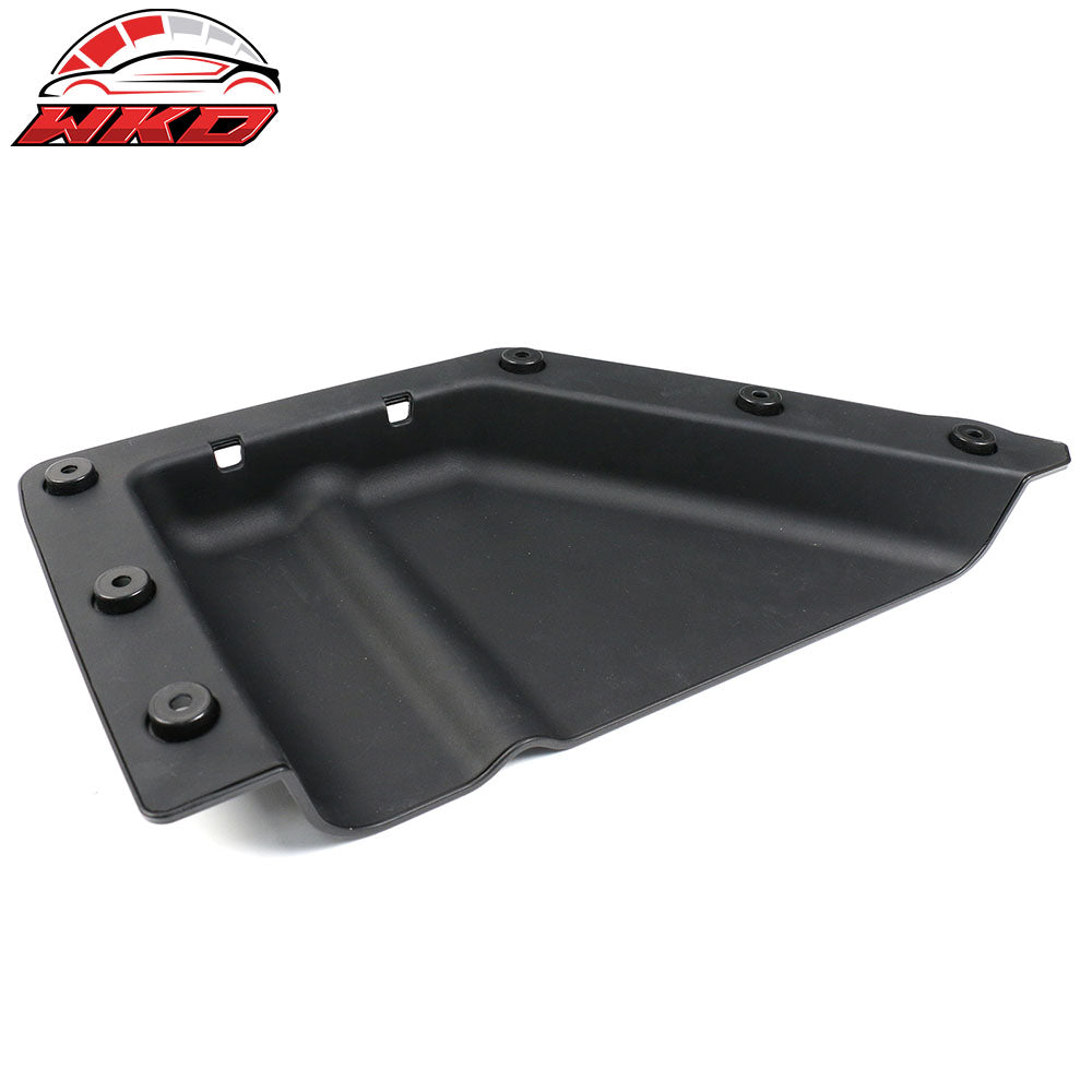 Fits 21-25 Ford Bronco 4Dr Black Front & Rear Door Storage Pockets Box TPE + ABS