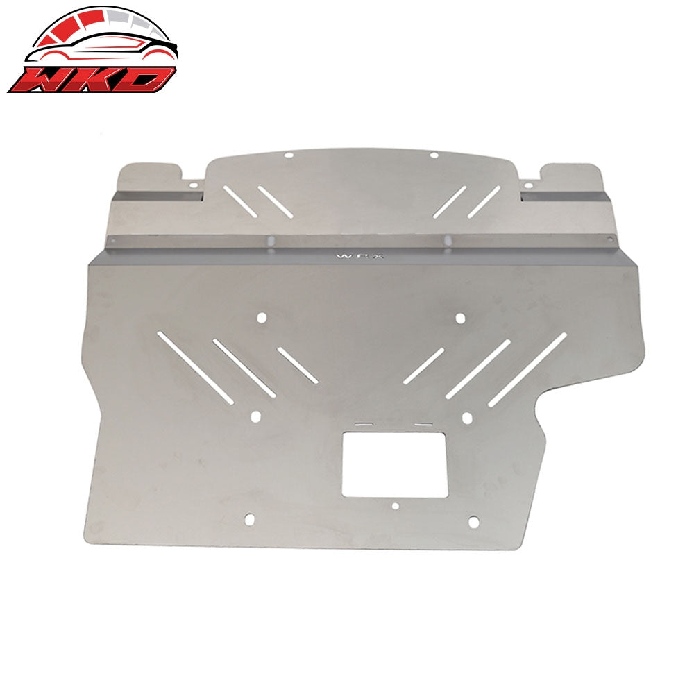 Fit 15-17 Subaru WRX Aluminum Engine Splash Shield Under Tray Skid Plate | Wholesale - Wikond Auto