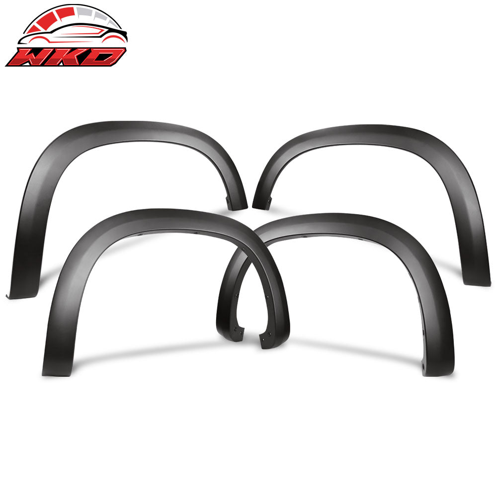 Fits 19-2026 Chevy Silverado 1500 OE Style Fender Flares Textured Black 4PC - PP