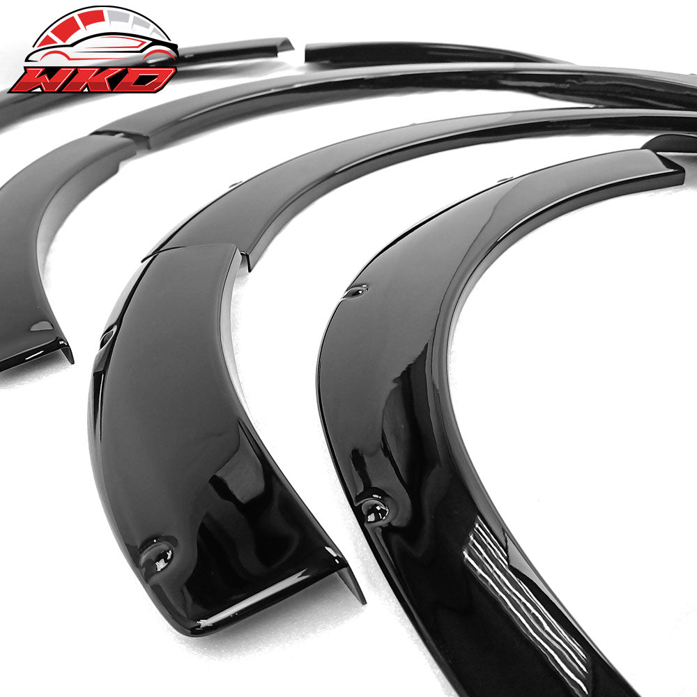 Fits 19-23 Toyota Corolla Auris TOMS Style Fender Flares Painted #218 Black 8PCS