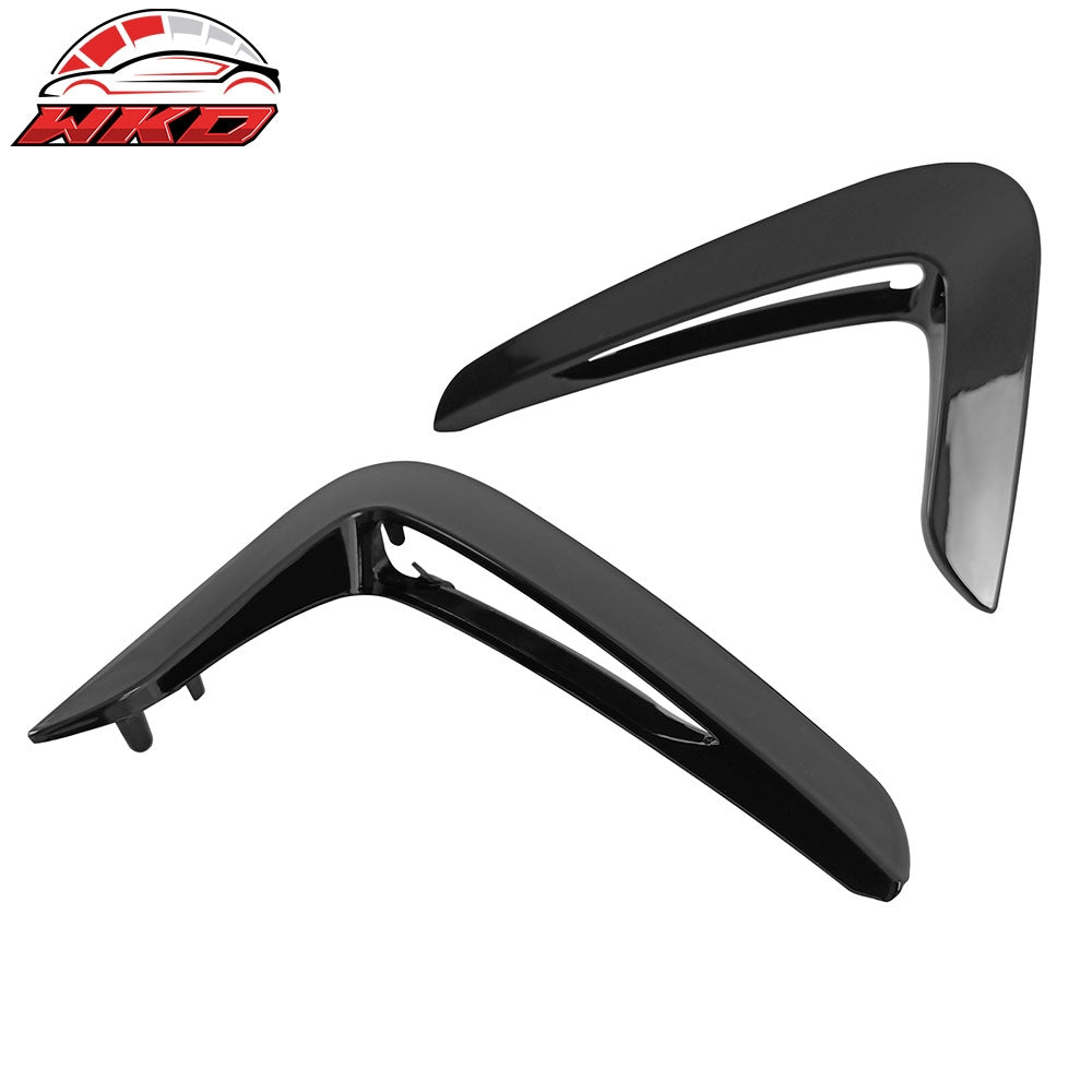 Fits 14-16 BMW 4-Series F32 F33 F36 Side Fender Air Vent Painted #668 Jet Black