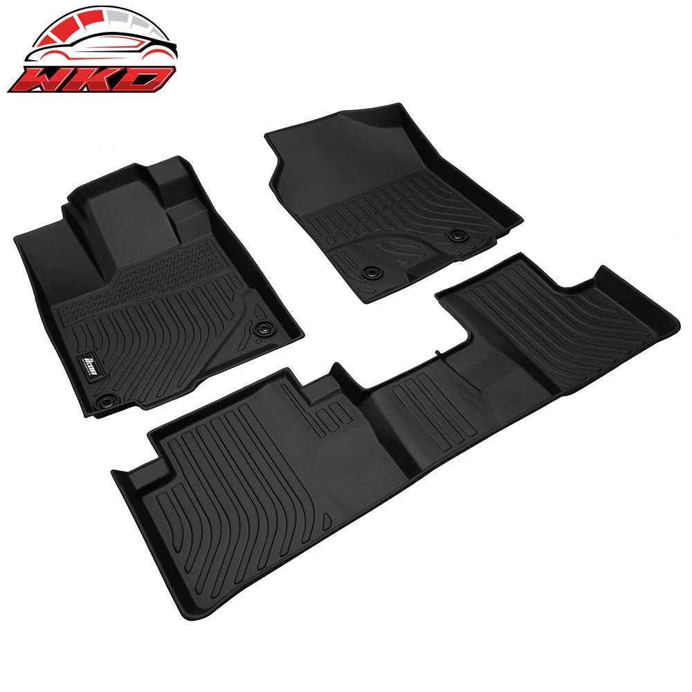 Fits 16-18 Acura RDX w/ 8-Way Power Seats All Weather 3D Floor Mats Carpets TPE