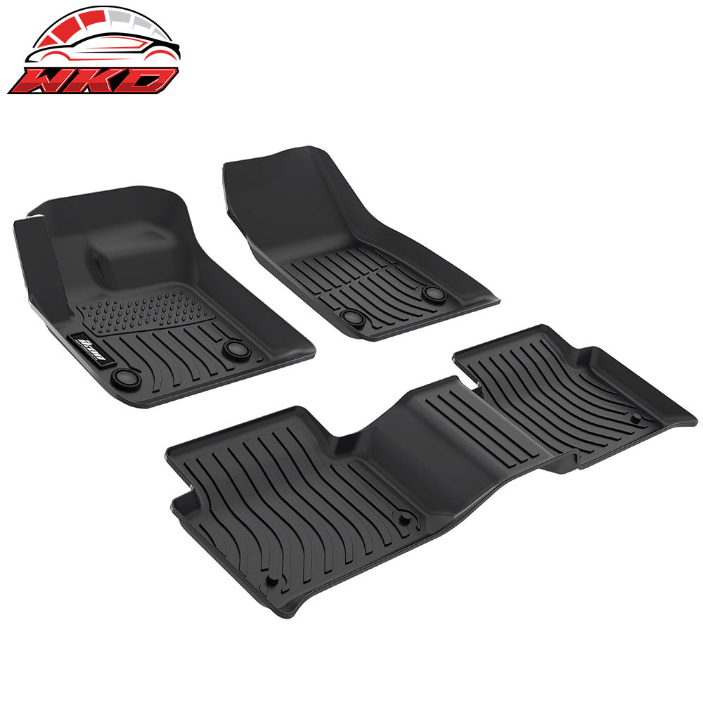 Fits 20-25 Land Rover Range Rover Evoque Floor Mats TPE Carpet All Weather Liner