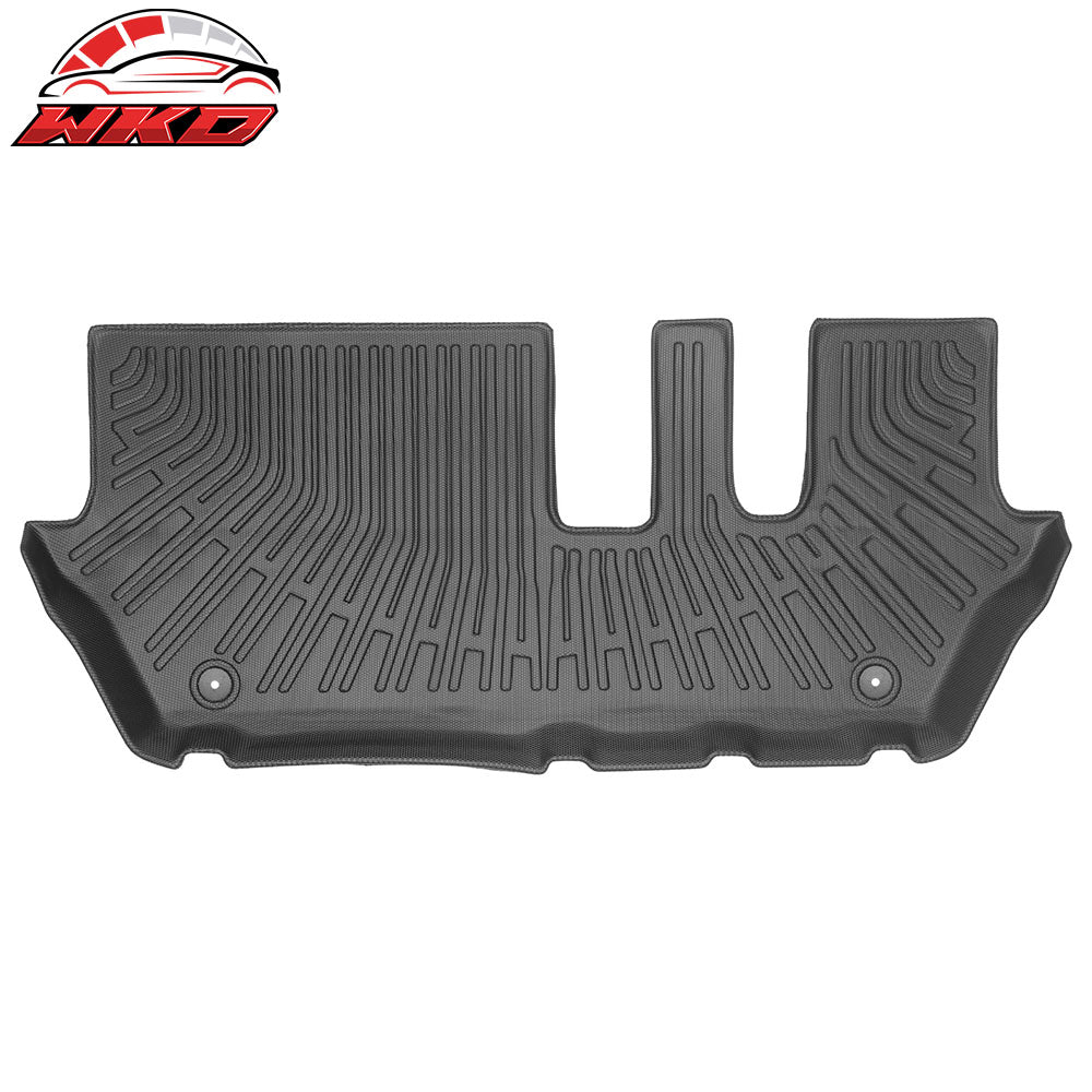 Fits 25-26 Infiniti QX80/Nissan Armada Bench Seat Floor Mats TPE 3D Carpet Liner