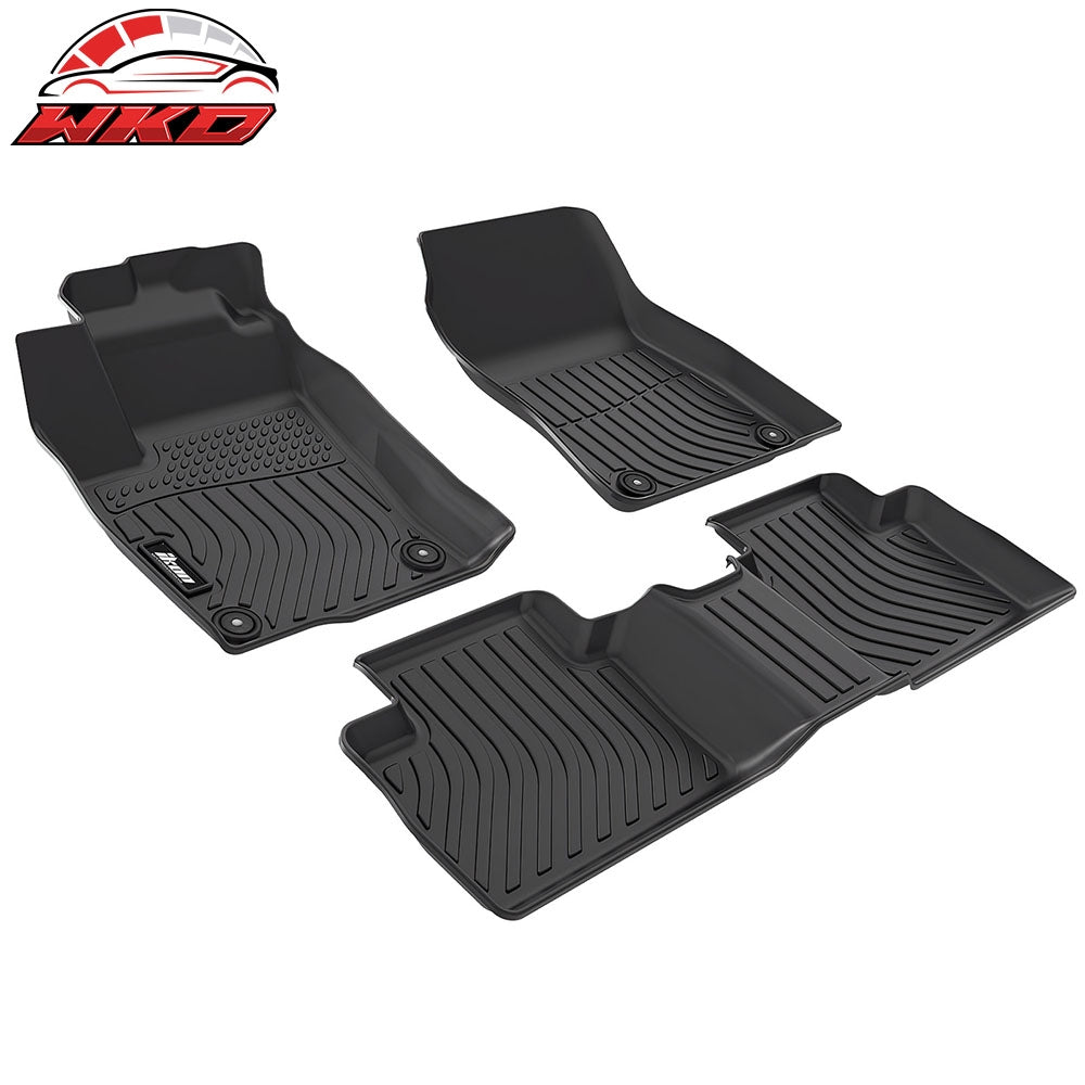 Fits 25-26 Nissan Kicks Floor Mats TPE Carpets All Weather 3D Car Liner Guard