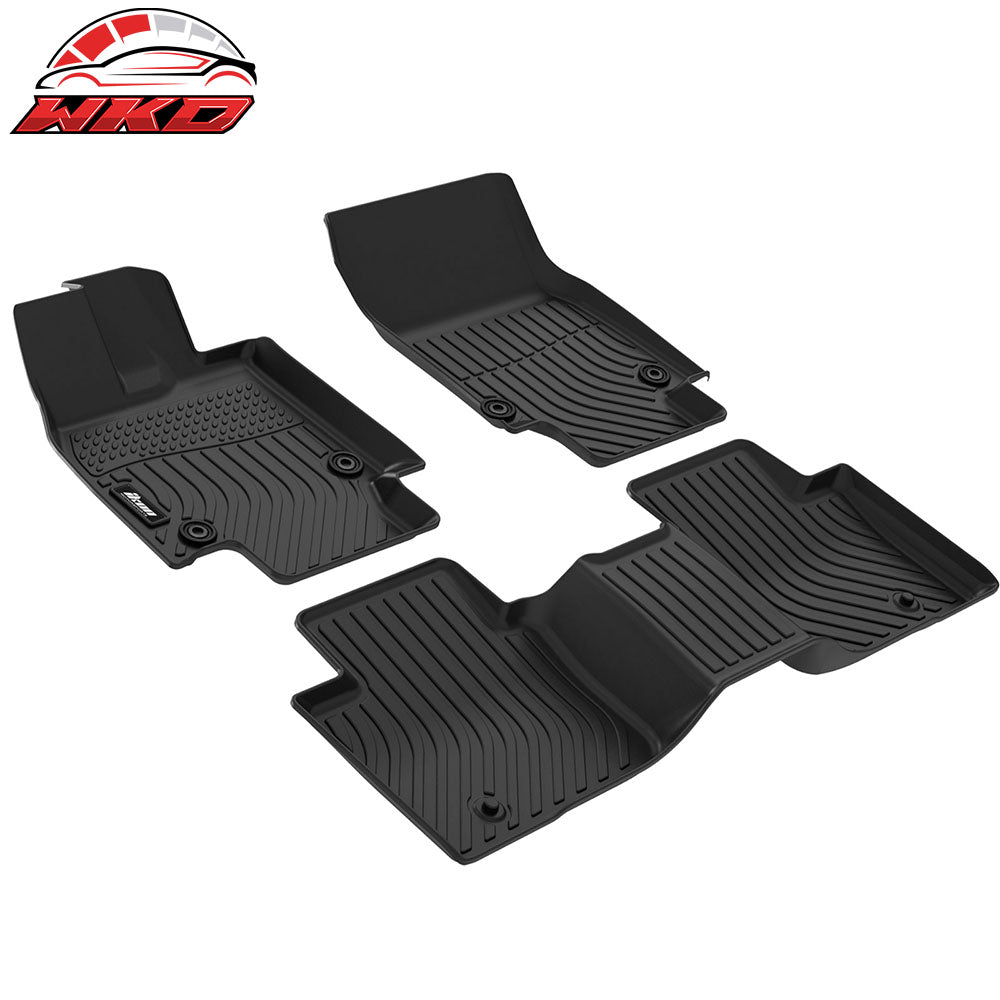 Fits 23-25 Toyota Crown Signia Anti-Slip Floor Mats All Weather TPE Carpet 3PCS
