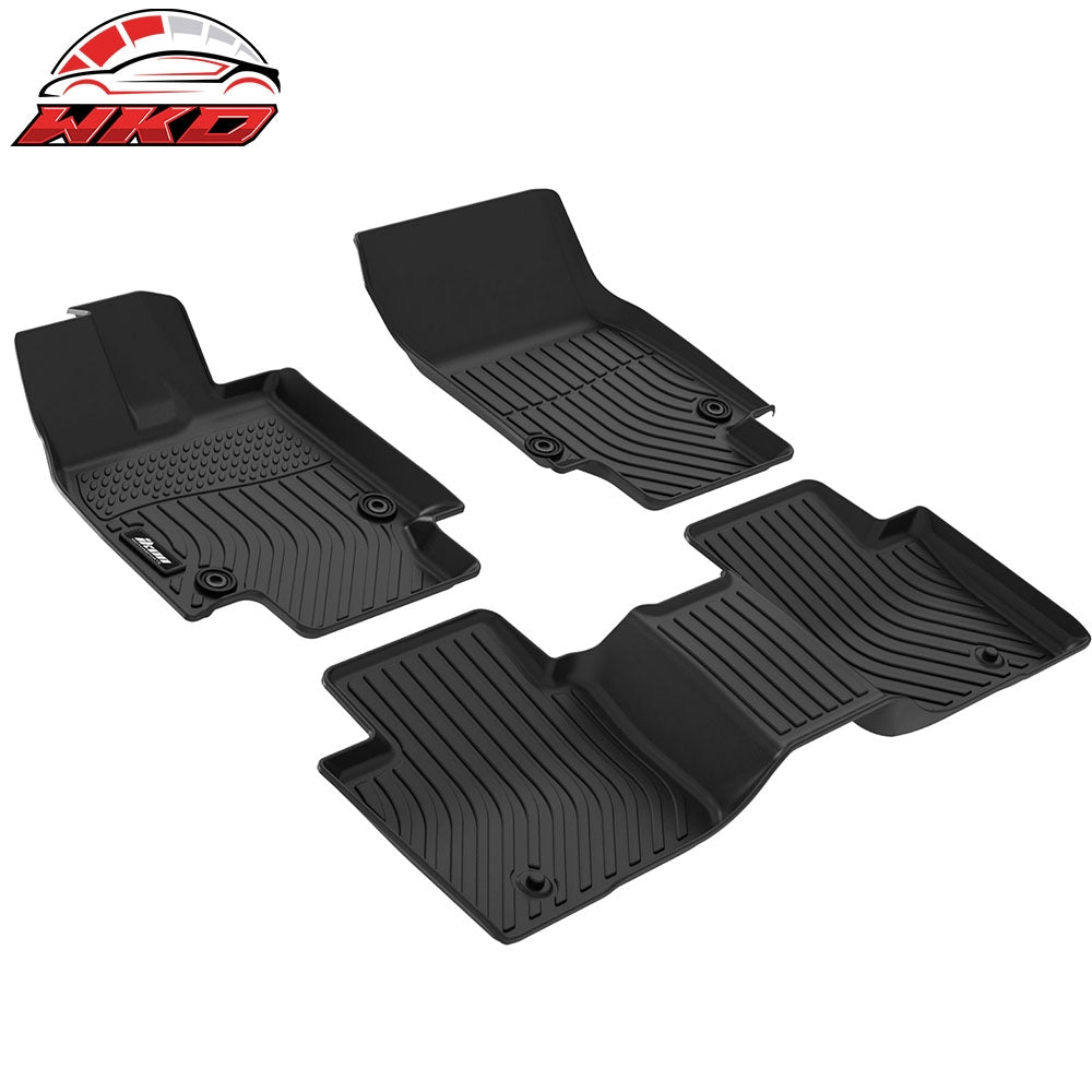 Fits 23-25 Toyota Crown Signia Anti-Slip Floor Mats All Weather TPE Carpet 3PCS