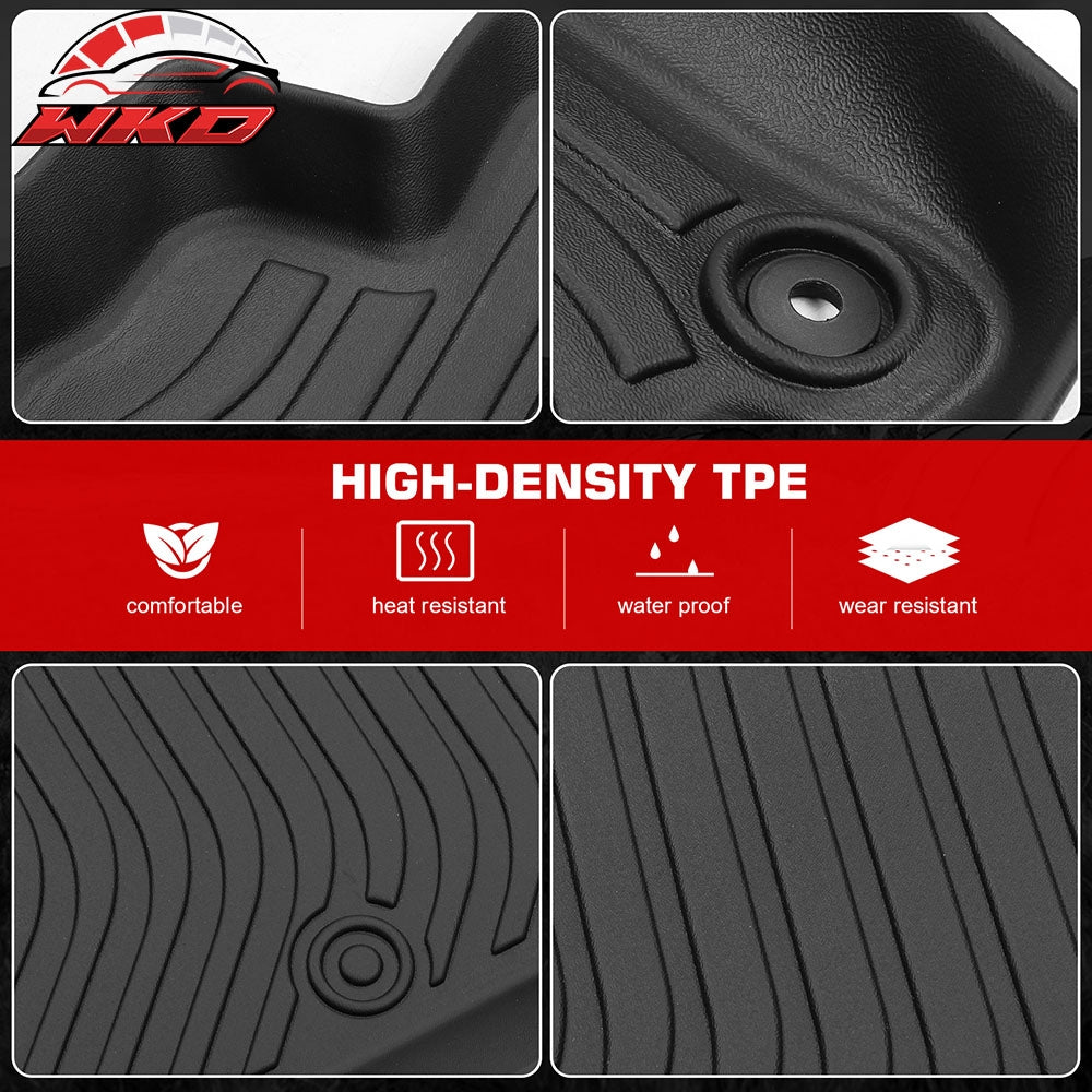 Fits 23-25 Mazda CX-50 All Weather 3D Molded Floor Mats Carpets + TPE Trunk Mat