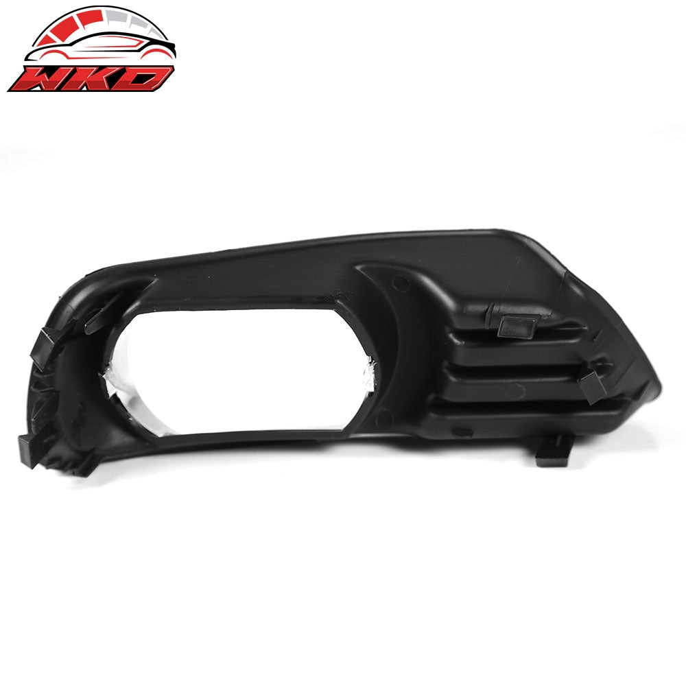 Fits 07-09 Toyota Camry Front Bumper Clear Fog Lights With Chrome Bezel