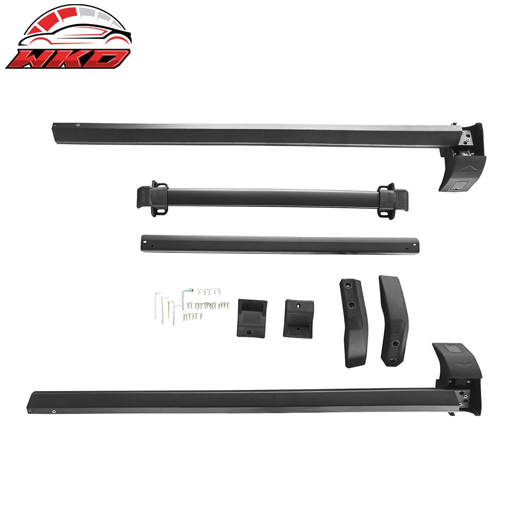 Wholesale 21-26 Ford Bronco Aluminum Roof Rack Rail Luggage Carrier W/ Cross Bars Kit - Wikond Auto