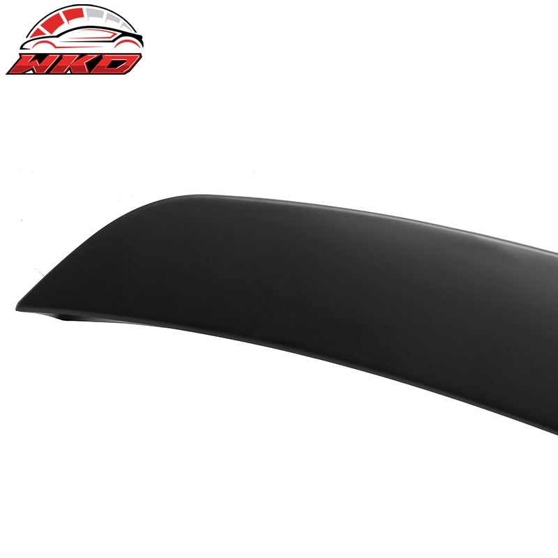 Fit 16-19 Ford Explorer Duckbill Style Rear Trunk Middle Spoiler ABS Matte Black