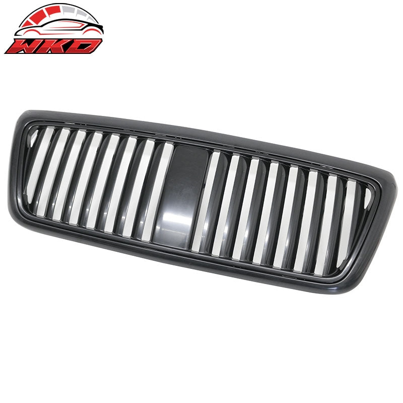Fits 04-08 Ford F-150 & 06-08 Lincoln Mark LT Grille Matte Black ABS Vertical