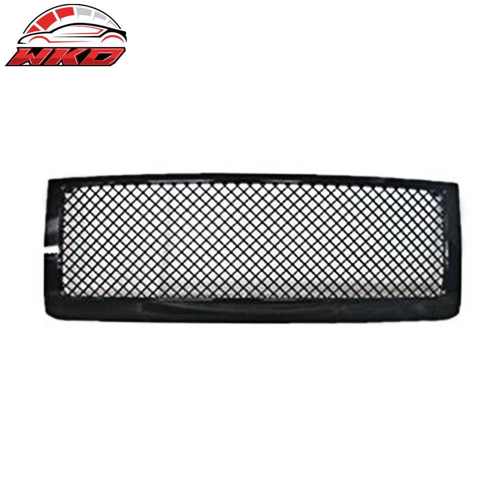 Wholesale 09-14 Ford F150 Front Upper Mesh Grille Gloss Black w/ Shell - ABS